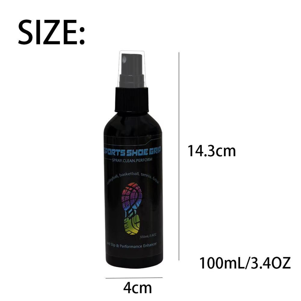 100Ml Sports Shoe Grip Spray Basketball Shoe Grip Spray Shoe Sole Protector Sole Enhancer Improve Sole Traction & Court Grip