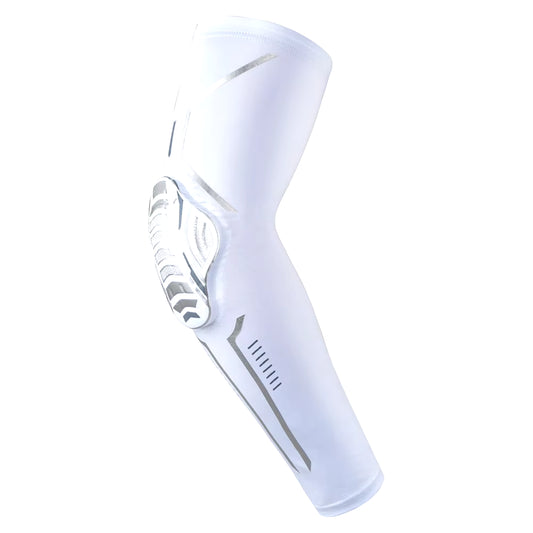 Sports Arm Guard Compression Sleeve - Crashproof Elbow Protector with UV Protection for Running, Fishing, and Cycling